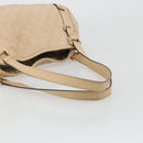 GUCCI GG Canvas Guccissima Abbey Tote Bag Beige Gold 130736 Auth 190383-7