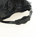 BALENCIAGA The City Hand Bag Leather 2way Black 115748 Auth 190388SAM-9