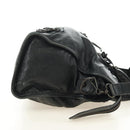 BALENCIAGA The City Hand Bag Leather 2way Black 115748 Auth 190388SAM-4