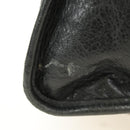 BALENCIAGA The City Hand Bag Leather 2way Black 115748 Auth 190388SAM-5
