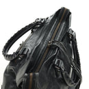 BALENCIAGA The City Hand Bag Leather 2way Black 115748 Auth 190388SAM-7