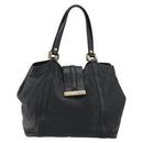 GUCCI GG Canvas Guccissima Tote Bag Leather Black Gold 233607 Auth 190389A-2
