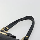 GUCCI GG Canvas Guccissima Tote Bag Leather Black Gold 233607 Auth 190389A-8