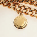 Stella MacCartney Chain Falabella Shoulder Bag Bore 2way Brown Gold Auth 190391V-8