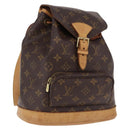 LOUIS VUITTON Monogram Montsouris MM Backpack M51136 LV Auth 190393A-1