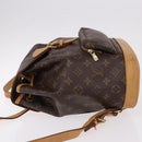 LOUIS VUITTON Monogram Montsouris MM Backpack M51136 LV Auth 190393A-4
