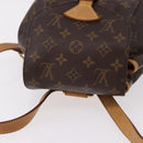 LOUIS VUITTON Monogram Montsouris MM Backpack M51136 LV Auth 190393A-6