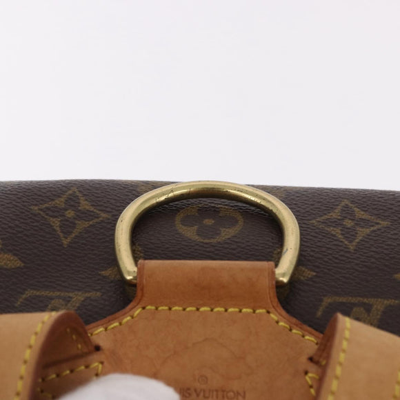 LOUIS VUITTON Monogram Montsouris MM Backpack M51136 LV Auth 190393A