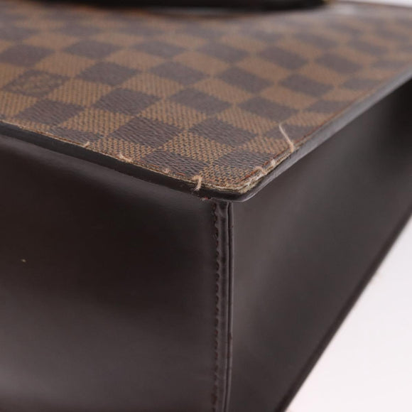 LOUIS VUITTON Damier Ebene Venice GM Hand Bag N51146 LV Auth 190394
