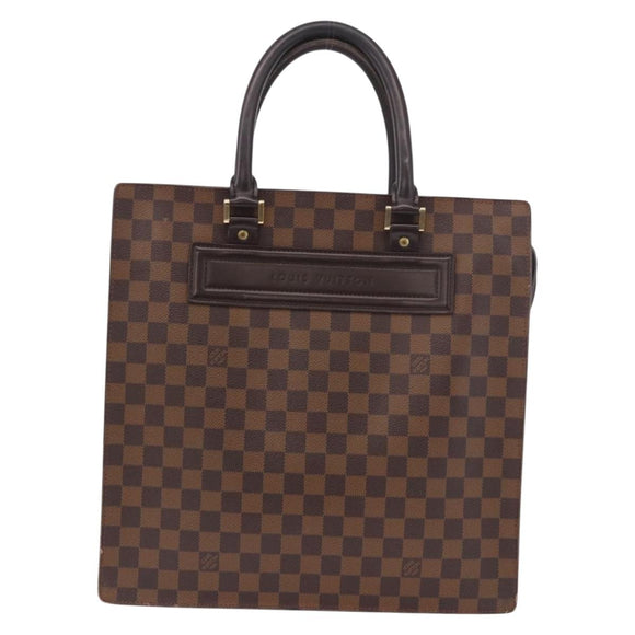 LOUIS VUITTON Damier Ebene Venice GM Hand Bag N51146 LV Auth 190394