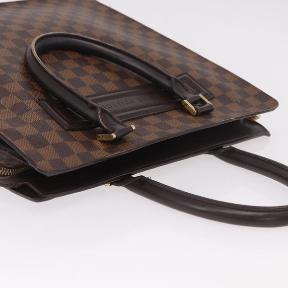 LOUIS VUITTON Damier Ebene Venice GM Hand Bag N51146 LV Auth 190394