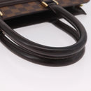 LOUIS VUITTON Damier Ebene Venice GM Hand Bag N51146 LV Auth 190394-8