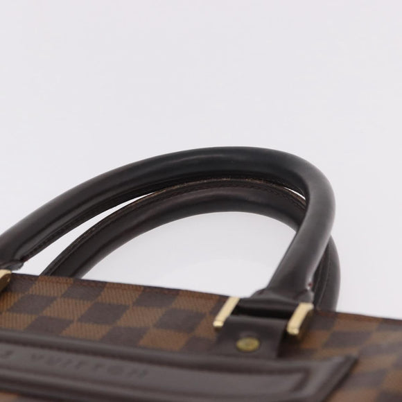 LOUIS VUITTON Damier Ebene Venice GM Hand Bag N51146 LV Auth 190394