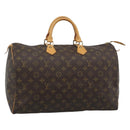 LOUIS VUITTON Monogram Speedy 40 Hand Bag M41522 LV Auth 190395A-1