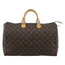 LOUIS VUITTON Monogram Speedy 40 Hand Bag M41522 LV Auth 190395A-13