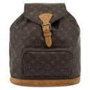 LOUIS VUITTON Monogram Montsouris GM Backpack M51135 LV Auth 190396-13
