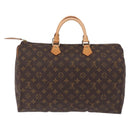 LOUIS VUITTON Monogram Speedy 40 Hand Bag M41522 LV Auth 190400V-2