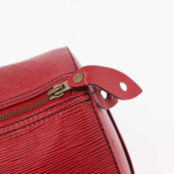 LOUIS VUITTON Epi Speedy 40 Hand Bag Red M42987 LV Auth 190401A