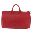 LOUIS VUITTON Epi Speedy 40 Hand Bag Red M42987 LV Auth 190401A-2