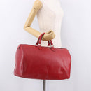 LOUIS VUITTON Epi Speedy 40 Hand Bag Red M42987 LV Auth 190401A-22