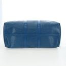 LOUIS VUITTON Epi Keepall 45 Boston Bag Blue M42975 LV Auth 190402V-6