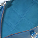 LOUIS VUITTON Epi Keepall 45 Boston Bag Blue M42975 LV Auth 190402V-10