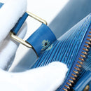 LOUIS VUITTON Epi Keepall 45 Boston Bag Blue M42975 LV Auth 190402V-9