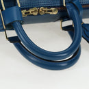 LOUIS VUITTON Epi Keepall 45 Boston Bag Blue M42975 LV Auth 190402V-8