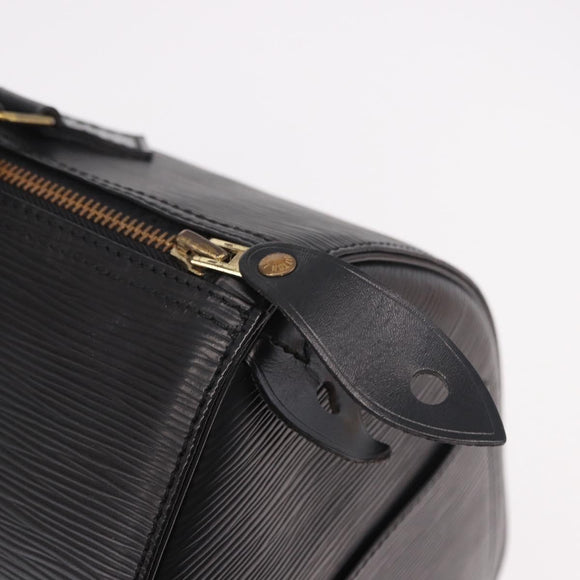 LOUIS VUITTON Epi Speedy 30 Hand Bag Noir Black M43002 LV Auth 190403SAV