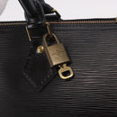 LOUIS VUITTON Epi Speedy 30 Hand Bag Noir Black M43002 LV Auth 190403SAV-16