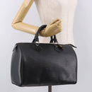 LOUIS VUITTON Epi Speedy 30 Hand Bag Noir Black M43002 LV Auth 190403SAV-23