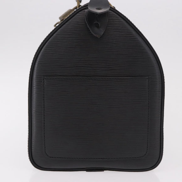 LOUIS VUITTON Epi Speedy 30 Hand Bag Noir Black M43002 LV Auth 190403SAV