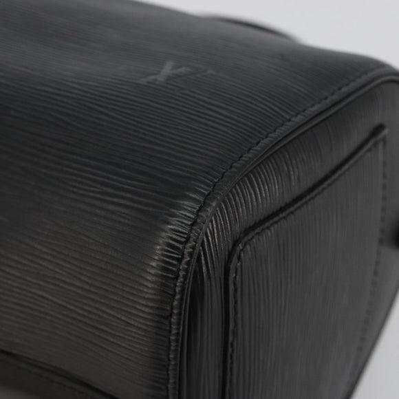 LOUIS VUITTON Epi Speedy 25 Hand Bag Black M59042 LV Auth 190404SAV
