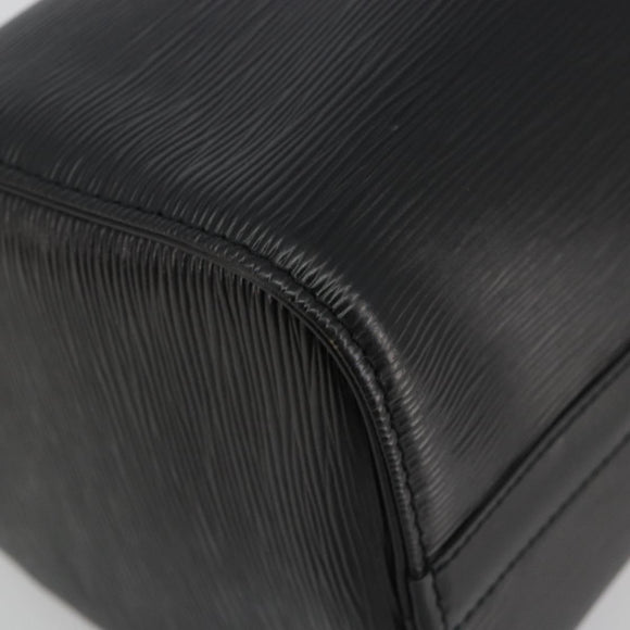 LOUIS VUITTON Epi Speedy 25 Hand Bag Black M59042 LV Auth 190404SAV