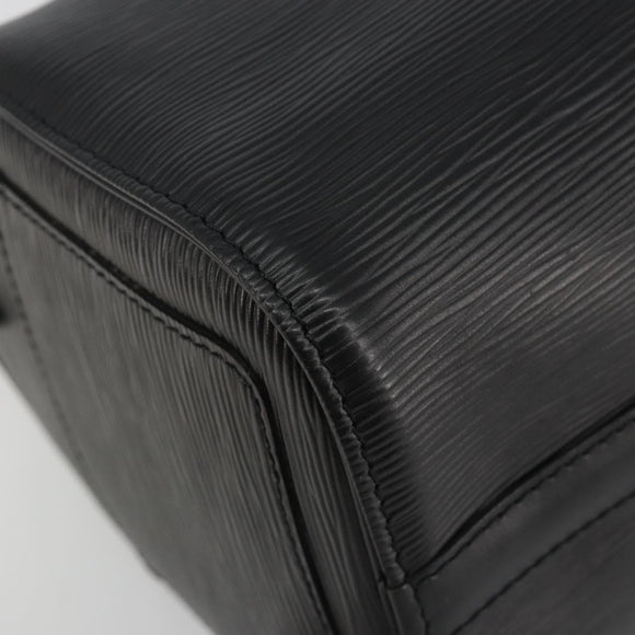 LOUIS VUITTON Epi Speedy 25 Hand Bag Black M59042 LV Auth 190404SAV