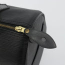 LOUIS VUITTON Epi Speedy 25 Hand Bag Black M59042 LV Auth 190404SAV-14