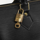 LOUIS VUITTON Epi Speedy 25 Hand Bag Black M59042 LV Auth 190404SAV-16