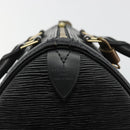 LOUIS VUITTON Epi Speedy 25 Hand Bag Black M59042 LV Auth 190404SAV-17