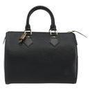 LOUIS VUITTON Epi Speedy 25 Hand Bag Black M59042 LV Auth 190404SAV-2