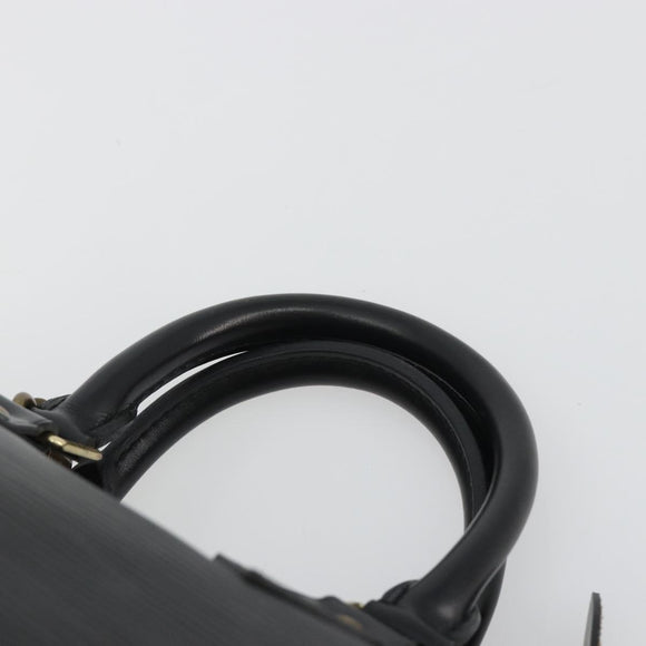 LOUIS VUITTON Epi Speedy 25 Hand Bag Black M59042 LV Auth 190404SAV