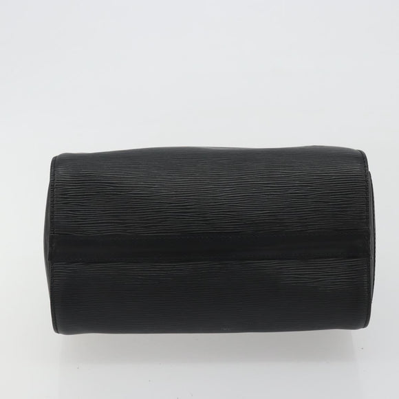 LOUIS VUITTON Epi Speedy 25 Hand Bag Black M59042 LV Auth 190404SAV