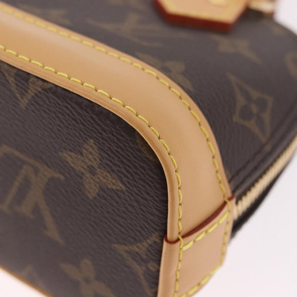 LOUIS VUITTON Monogram Nano Alma Hand Bag M82717 LV Auth 190405SM