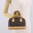 LOUIS VUITTON Monogram Nano Alma Hand Bag M82717 LV Auth 190405SM-21