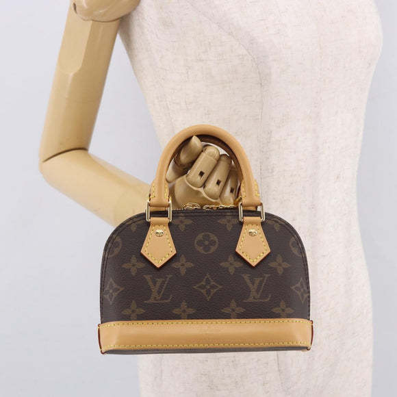 LOUIS VUITTON Monogram Nano Alma Hand Bag M82717 LV Auth 190405SM