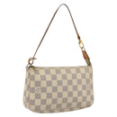 LOUIS VUITTON Damier Azur Pochette Accessoires Pouch N51986 LV Auth 190407-1