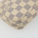 LOUIS VUITTON Damier Azur Pochette Accessoires Pouch N51986 LV Auth 190407-13