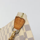 LOUIS VUITTON Damier Azur Pochette Accessoires Pouch N51986 LV Auth 190407-14