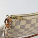 LOUIS VUITTON Damier Azur Pochette Accessoires Pouch N51986 LV Auth 190407-15
