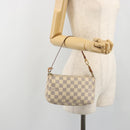 LOUIS VUITTON Damier Azur Pochette Accessoires Pouch N51986 LV Auth 190407-20
