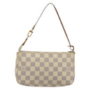 LOUIS VUITTON Damier Azur Pochette Accessoires Pouch N51986 LV Auth 190407-3